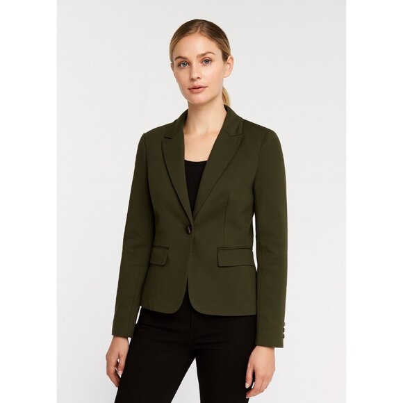 Jules & Leopold Dark Gray Blazer Jacket Medium Work Casual Lined Classic Fit NWT - Picture 1 of 12